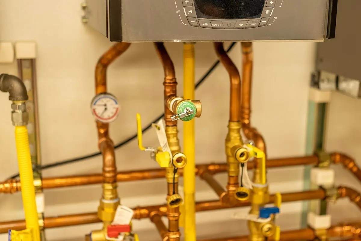 Licensed technician providing Backflow Prevention for a homeowner in Ennis